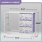 Sorbus 6 Drawers Dresser- Storage Unit with Steel Frame, Wood Top, Fabric Bins - for Bedroom, Closet, Office and more